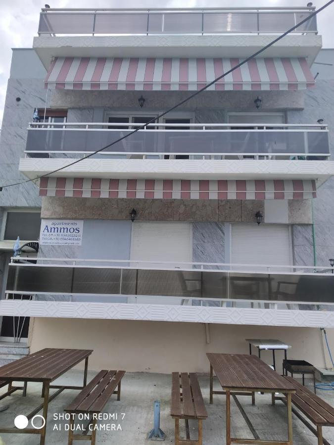 Ammos Apartments Nea Karvali Bagian luar foto