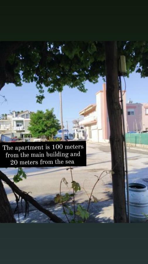 Ammos Apartments Nea Karvali Bagian luar foto