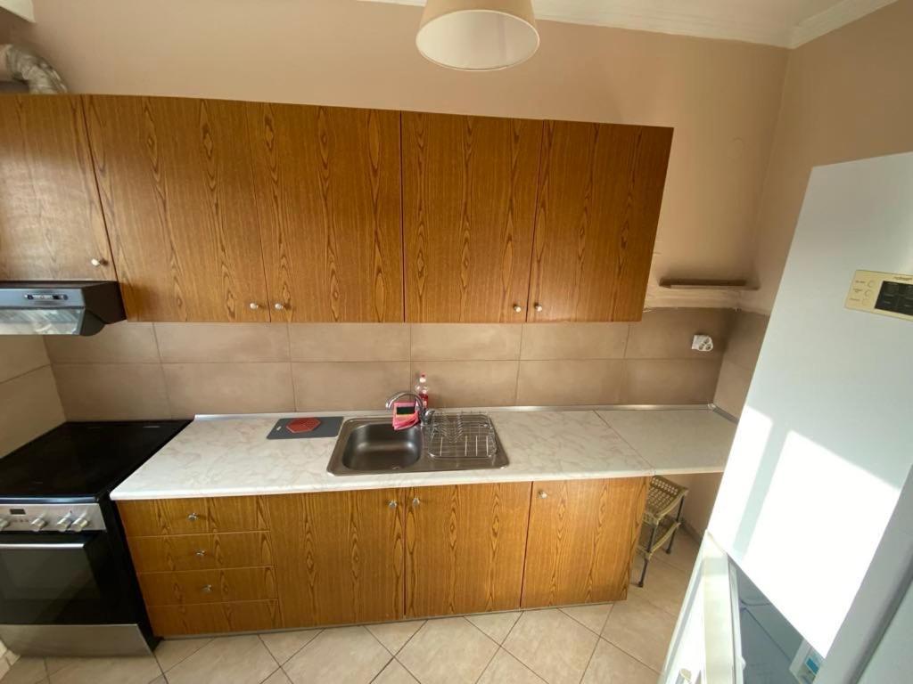 Ammos Apartments Nea Karvali Bagian luar foto